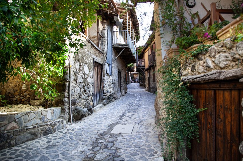 Kakopetria - traditional Cypriot village